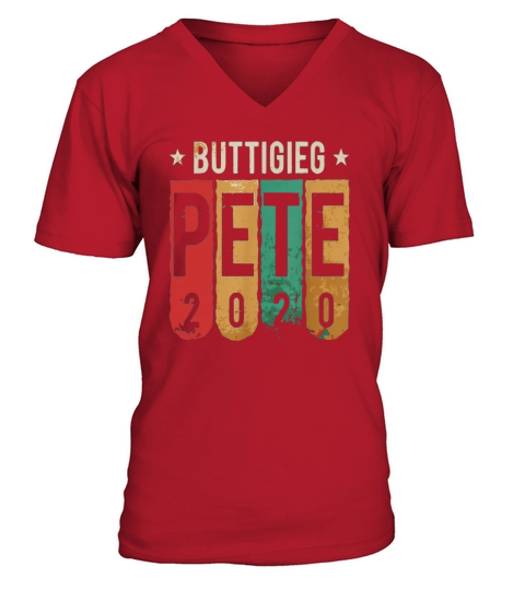 Pete Buttigieg 2020 Vintage - Unisex Long Sleeve V-Neck T-shirt