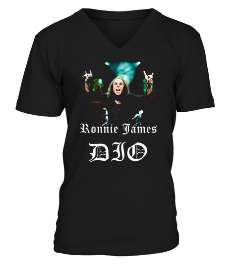 RIP Ronnie James Dio V-Neck T-shirt