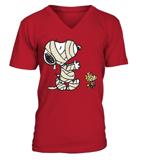 Snoopy Halloween 1 V-Neck T-shirt