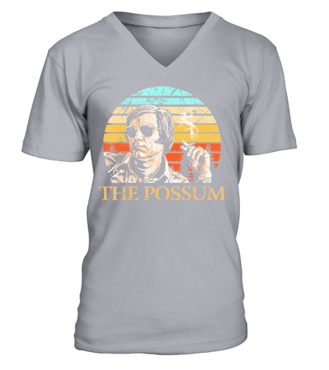 The Possum George Jim Jones V-Neck T-shirt