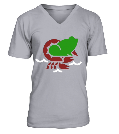 The Scorpion and the Frog T-Shirt V-Neck T-shirt