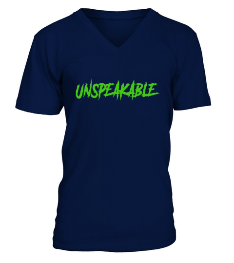Unspeakable V-Neck T-shirt