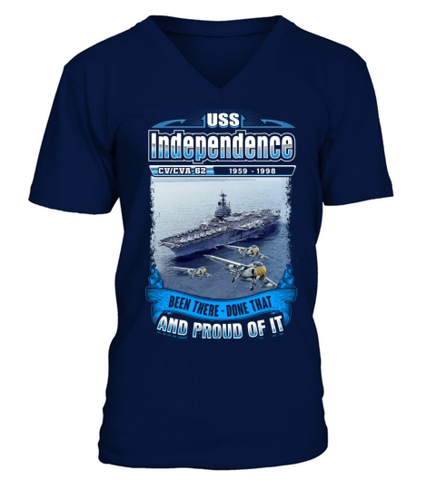 USS Independence V-Neck T-shirt