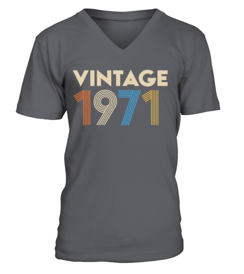 Vintage 1971 V-Neck T-shirt