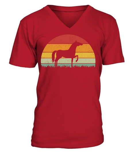 Vintage Retro Horse Vintage Horse V-Neck T-shirt