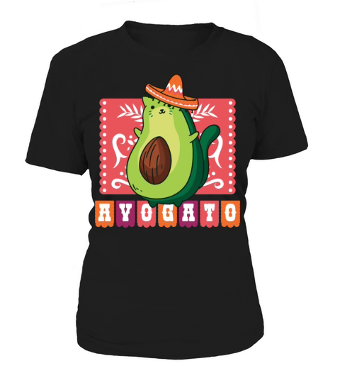 Avogato avocado cat sombrero Women's T-Shirt
