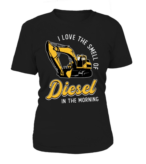 Excavator I Love The Smell Construction Worker Women's T-Shirt