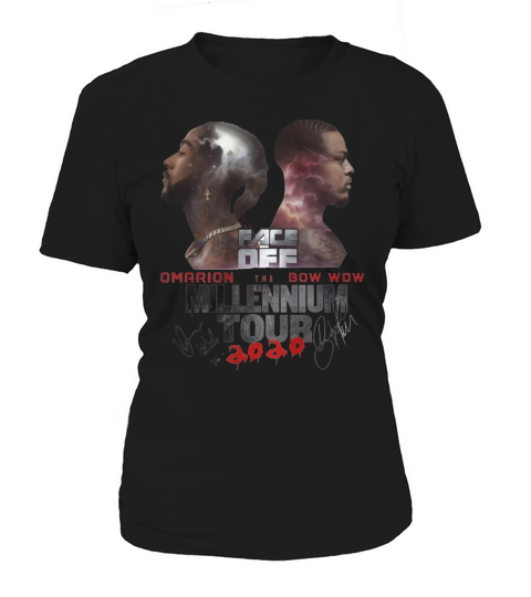 Face Dee Omarion Bow Wow The Millennium Tour Signatures shirt Women's T-Shirt