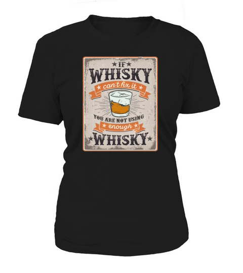 Funny Whisky Drinking Quote Vintage Women's T-Shirt
