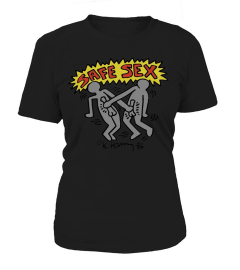 Harry Styles Keith Haring Safe Sex T-Shirt Women's T-Shirt