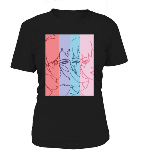 Jem and The Holograms - Group Striped - Color - T Shirt Women's T-Shirt