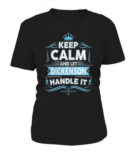Keep calm DICKENSON, DICKENSON tshirt Women's T-Shirt