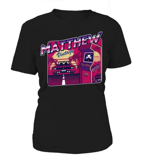 Matthew - Personalized Vintage Gamer 80s 90s Women's T-Shirt