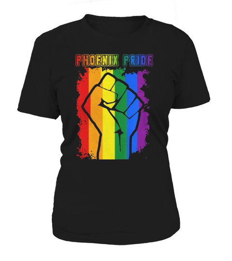 Phoenix Pride LGBT RAINBOW FLAG Women's T-Shirt