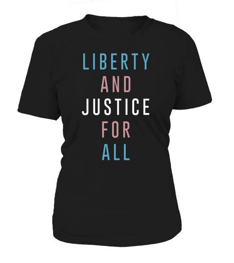 Vintage Tshirt for LIBERTY AND JUSTICE FOR ALL Women's T-Shirt