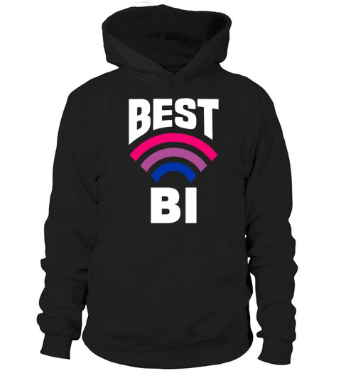 Best Bi LGBTQ Bisexual Bi Pride Hoodie Unisex