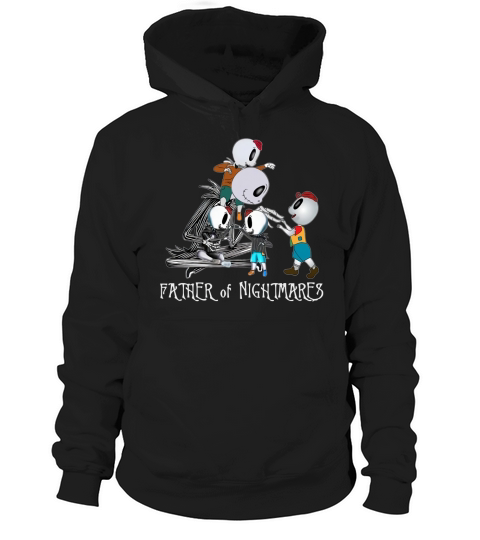 Jack Skellington and babies Father of nightmares Hoodie Unisex