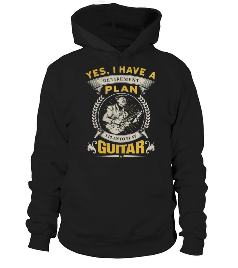 PLAY GUITAR FOREVER Hoodie Unisex
