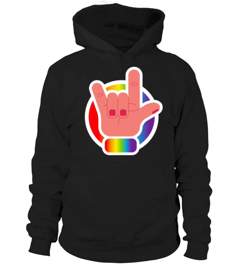 Pride love lgbt Hoodie Unisex