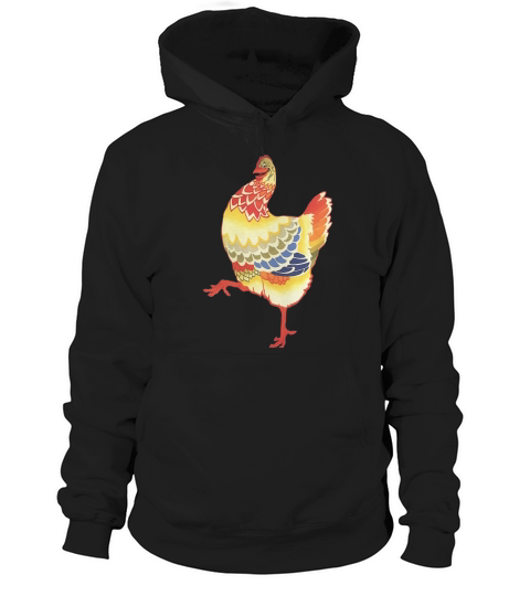 vintage chicken Hoodie Unisex