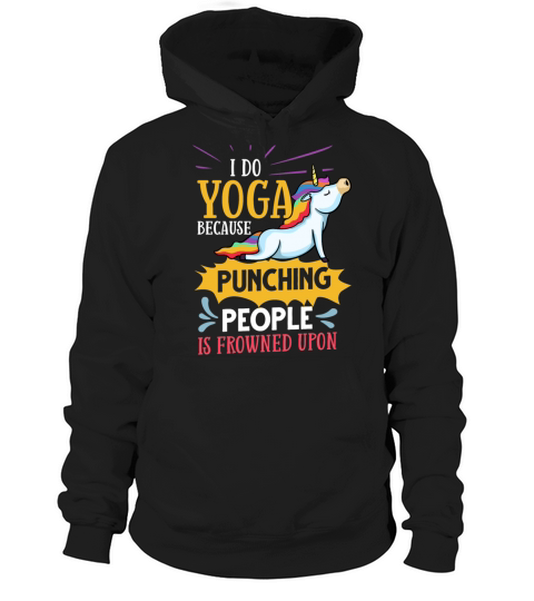 Yoga Unicorn Beginner Workout Quotes Meditation Hoodie Unisex