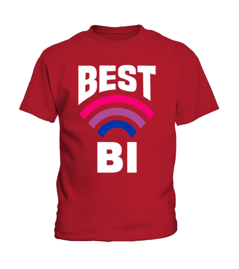 Best Bi LGBTQ Bisexual Bi Pride Kids T-Shirt