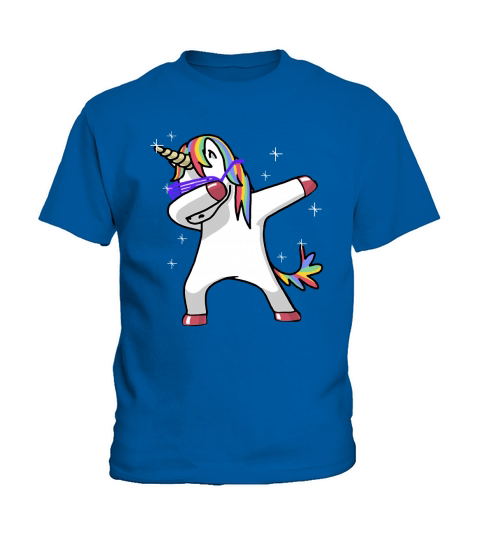 Dabbing Unicorn Shirt Dab Hip Hop Funny Magic Kids T-Shirt