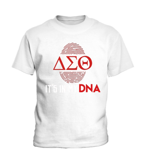 Delta DST Sigma Sorority Theta DNA Paraphernalia - Unisex Long Sleeve Kids T-Shirt