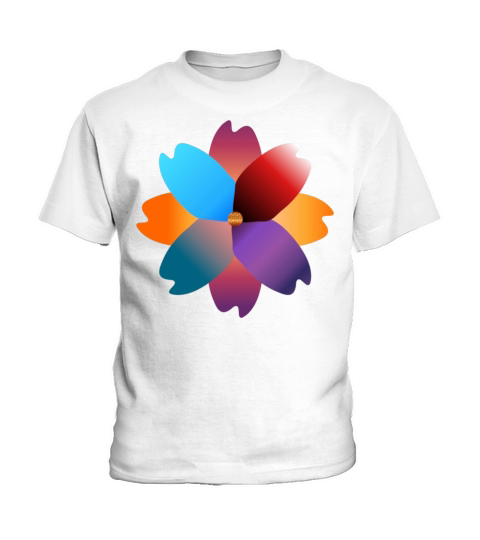 Flower Art Kids T-Shirt