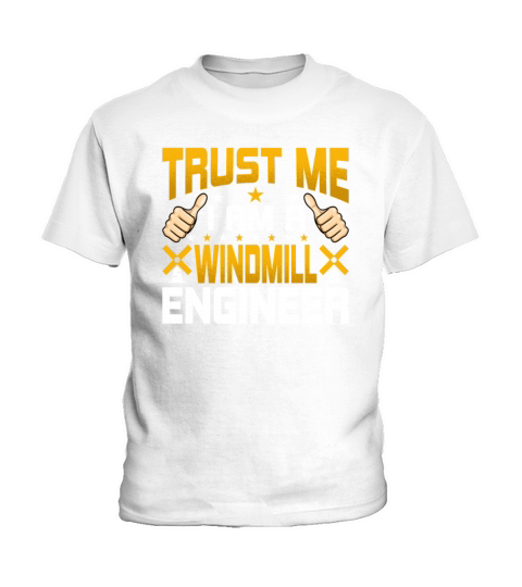 Im a Windmill Engineer Funny Windmill Engineering Kids T-Shirt