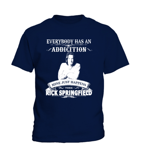 Rick Springfield addiction Kids T-Shirt