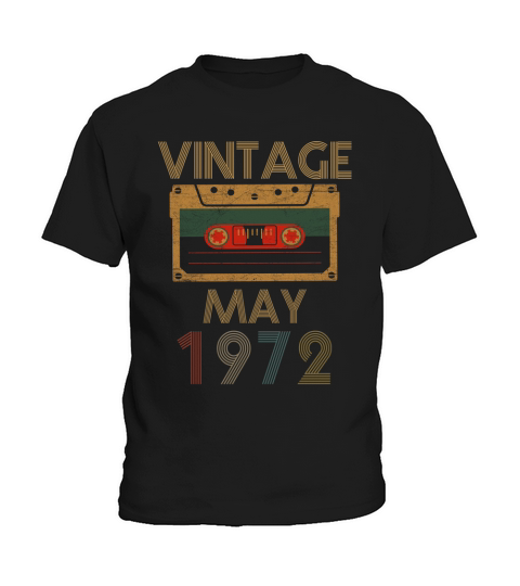 vintage may 1972 Kids T-Shirt