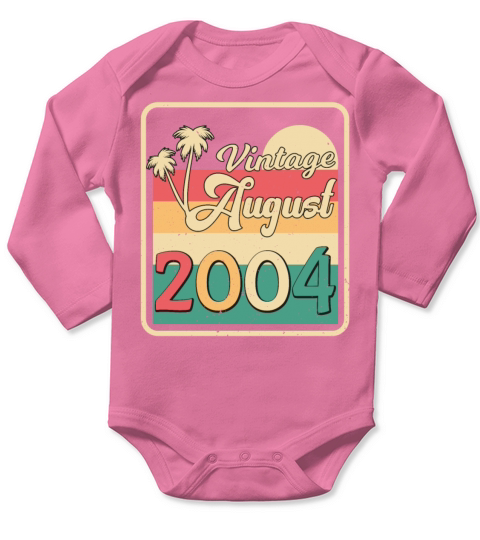 2004 August Finally Coming Of Age Long Sleeve Baby One-Piece