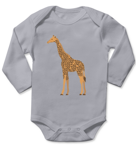 Animals africa 25 Long Sleeve Baby One-Piece