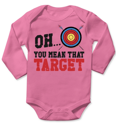 Archery Bow Archer Vintage Target Long Sleeve Baby One-Piece