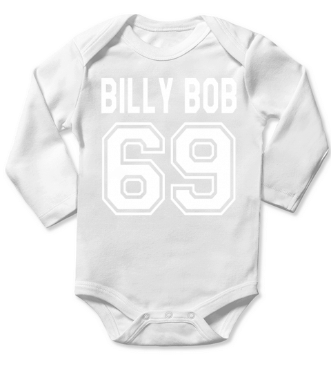 Billy Bob 69   Varsity Blues Long Sleeve Baby One-Piece