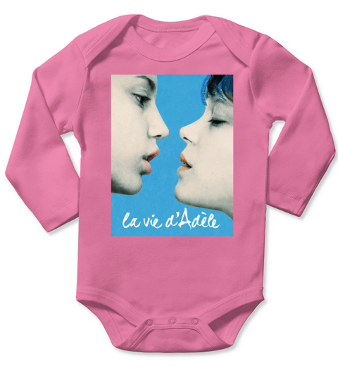 Blue Is The Warmest Color Poster Long Sleeve Baby One-Piece
