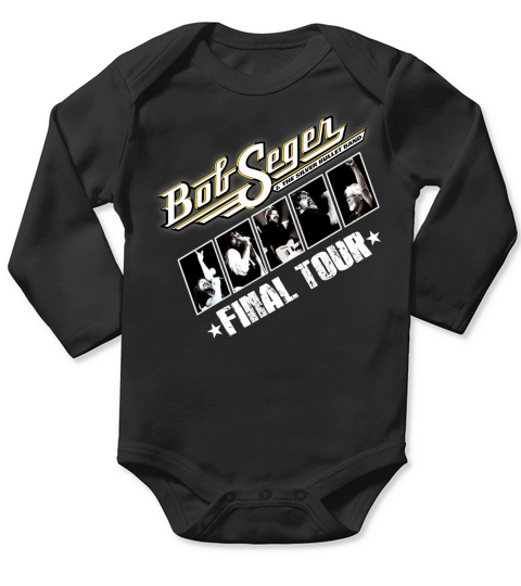 bob seger and the silver bullet Band Final Tour Long Sleeve Baby One-Piece