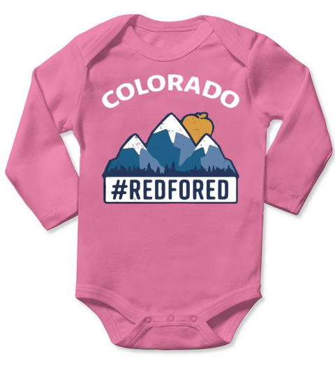 Colorado RedForEd Long Sleeve Baby One-Piece