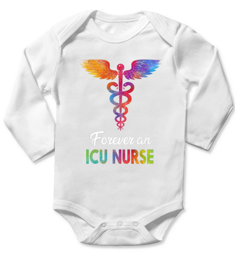 Forever An ICU Nurse 2020 Long Sleeve Baby One-Piece