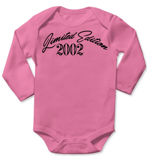 Limited Edition 2002 Long Sleeve Baby One-Piece