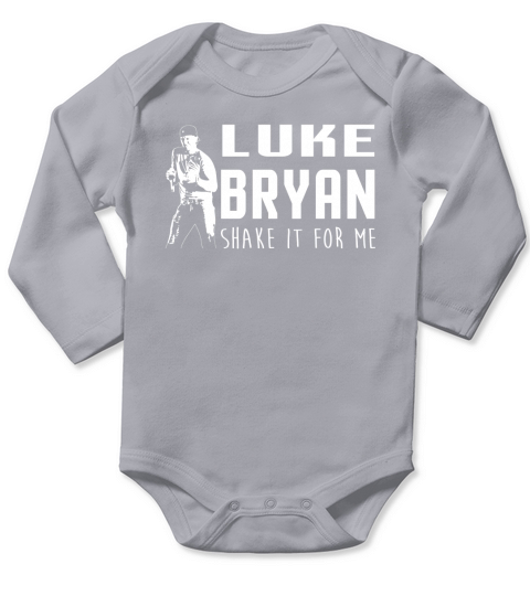 Luke Bryan Shake It Long Sleeve Baby One-Piece