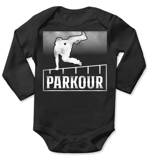 Parkour Free Running Traceur Long Sleeve Baby One-Piece
