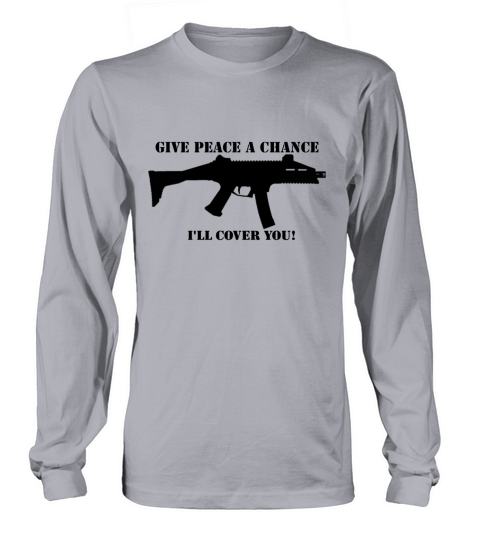 Scorpion Evo Give Peace a Chance - Ladies Flowy Tank Long sleeved Unisex