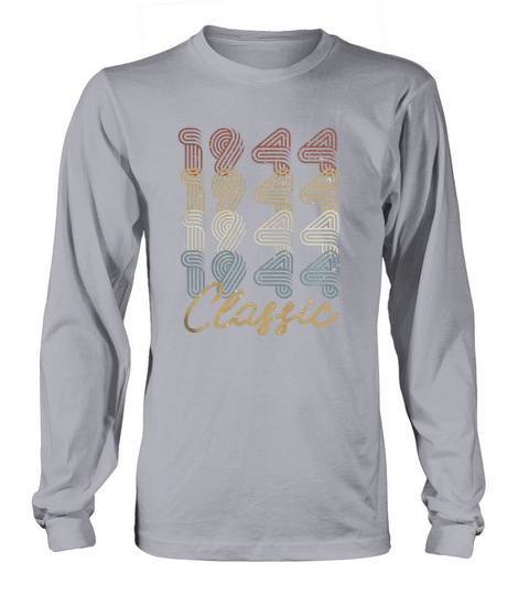 Vintage 1944 Retro Classic BDay Present Long sleeved Unisex