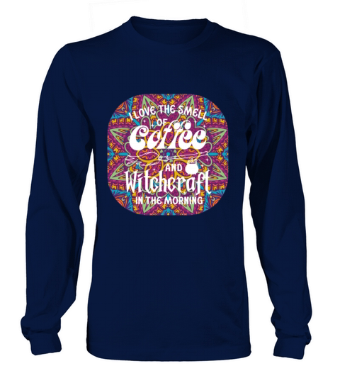 Witchy Funny Quote On a Mandala purple Long sleeved Unisex
