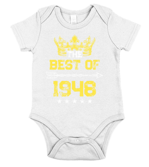 1948 best of birthday Short Sleeve Baby One-Piece
