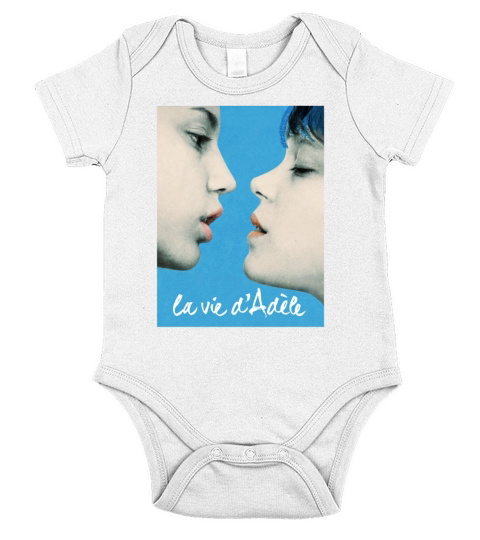 Blue Is The Warmest Color Poster Short Sleeve Baby One-Piece