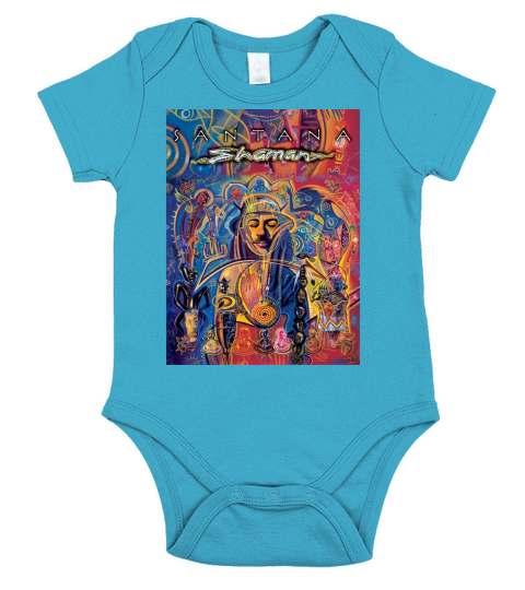 Carlos Santana Shaman Short Sleeve Baby One-Piece