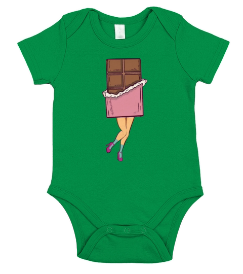 Chocolate Vintage Short Sleeve Baby One-Piece